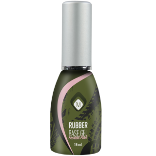 Rubber Base Gel Frosted Pink 15 ml