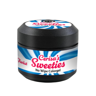 Cerisa Sweeties No Wipe Color Gel Blue Berry Twist