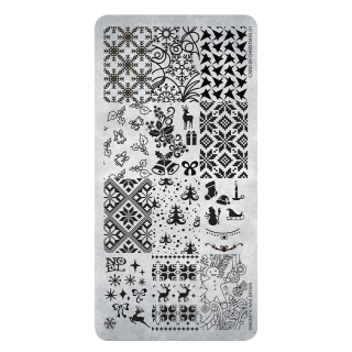 Stamping Plate 09 Christmas