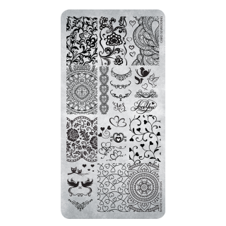 Stamping Plate 10 Wedding