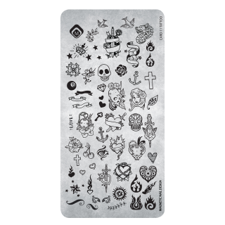 Stamping Plate 11 Tattoo