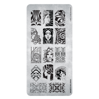 Stamping Plate 12 Nouveau