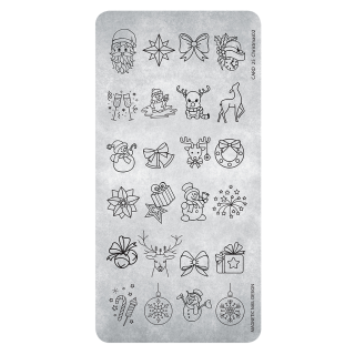 Stamping Plate 25 Christmas 3