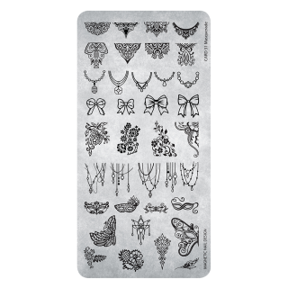 Stamping Plate 31 Masquerade