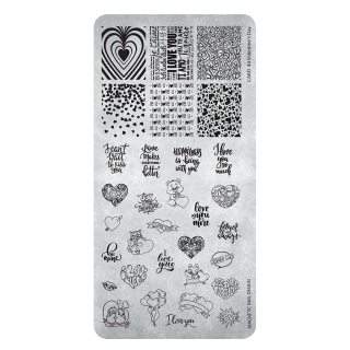 Stamping Plate 44 Valentine's Day