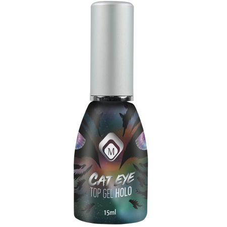 Holografic Cat Eye Top Gel 15 ml