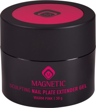 Magnetic Sculpting Nail Plate Extender Warm Pink 30 gr