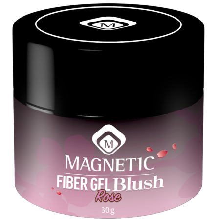 Magnetic Fiber Gel Blush Rose 30 gr