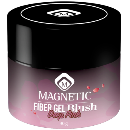 Magnetic Fiber Gel Blush Deep Pink 30 gr