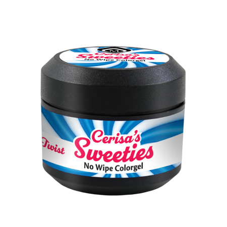 Cerisa Sweeties No Wipe Color Gel Blue Berry Twist