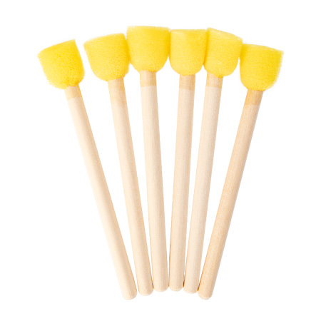 Sponge Brushes 6pcs