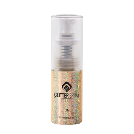 Glitter Spray Hologram Gold 17gr