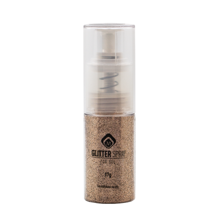 Glitter Spray Rose Gold 17g