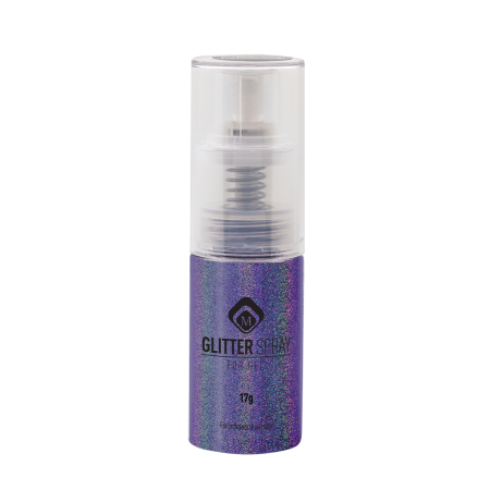 Glitter Spray Holographic Purple 17g