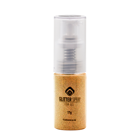 Glitter Spray Ochre Gold 17g