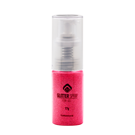 Glitter Spray Flaming Red 17g