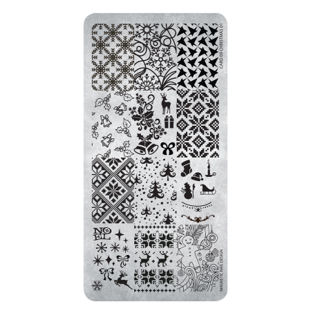 Stamping Plate 09 Christmas
