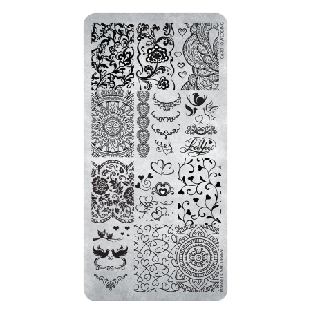 Stamping Plate 10 Wedding