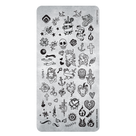 Stamping Plate 11 Tattoo