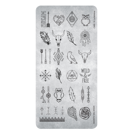 Stamping Plate 19 La Boheme