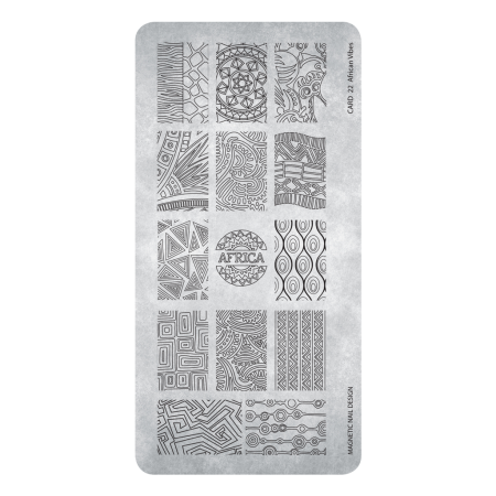 Stamping Plate 22 African Vibes