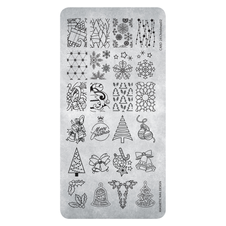 Stamping Plate 24 Christmas 2