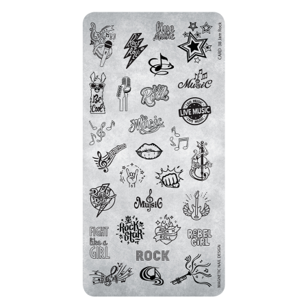 Stamping Plate 38 Jam Rock
