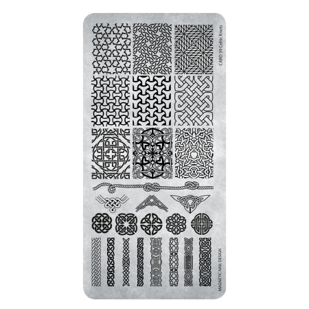 Stamping Plate 39 Celtic Knots