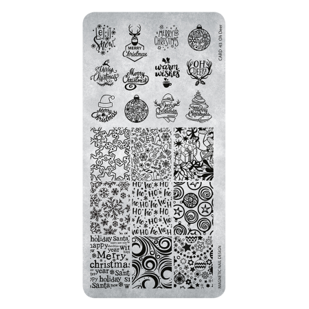 Stamping Plate 43 Oh Deer