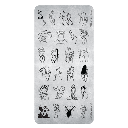 Stamping Plate 45 Sexy Secret