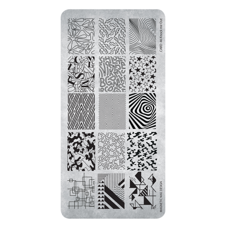 Stamping Plate 46 Knock Me Out