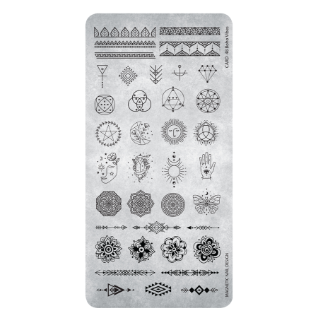 Stamping Plate 48 Boho Vibes