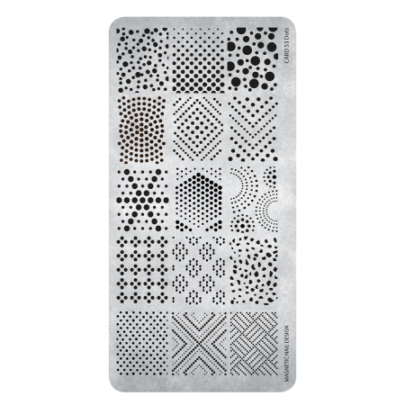 Stamping Plate 53 Dots