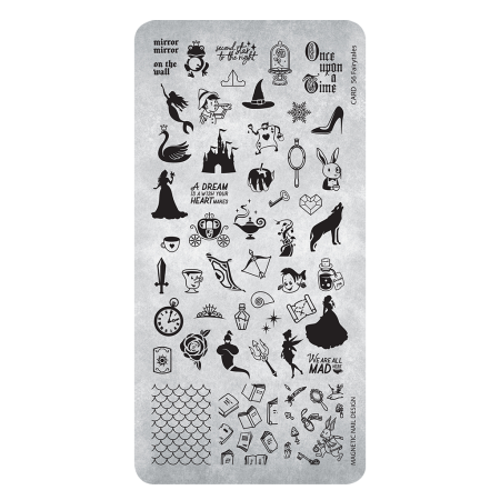 Stamping Plate 56 Fairytales