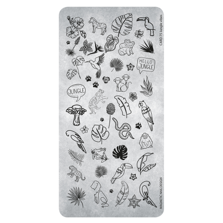 Stampingplate 75 Jungle Vibes