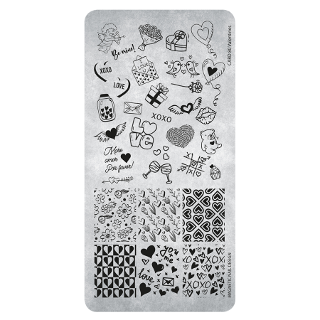 Stampingplate 80 Valentines