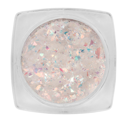 Broken Glass Holografic Aurora Borealis