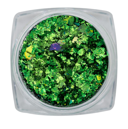 Chameleon Flakes Green