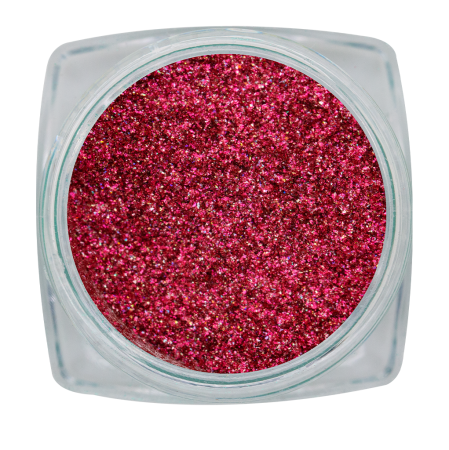 Magnetic Chrome Sparkle Red