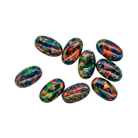 Magnetic Cabuchon Black Opal