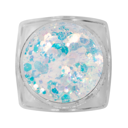 Clear Inlay Green-Blue