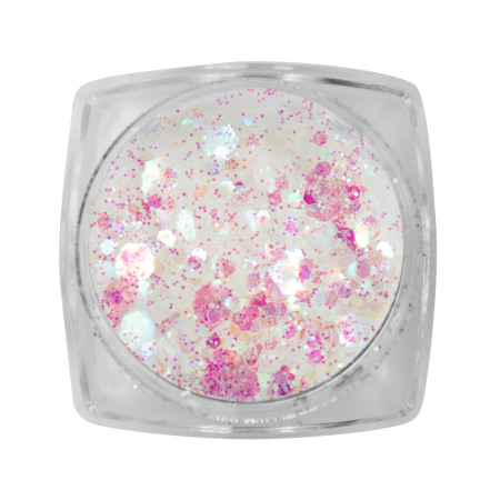 Clear Inlay Pink-Green
