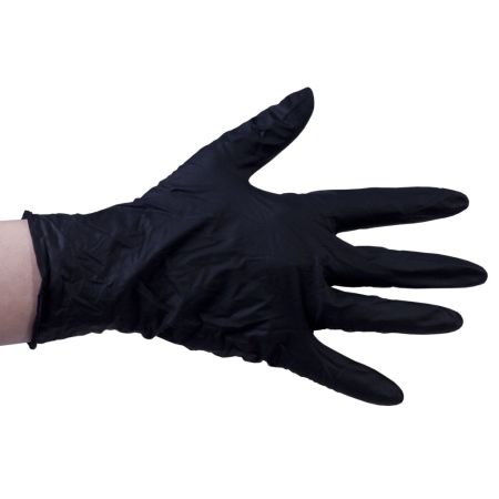 Nitril Gloves 100pcs Black XL pd.fr