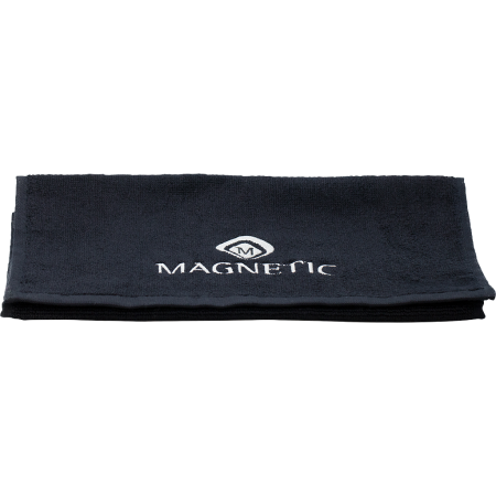 Magnetic Towel 30 x 50 cm Black