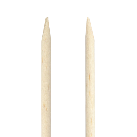 Orange Wood Sticks 20pcs