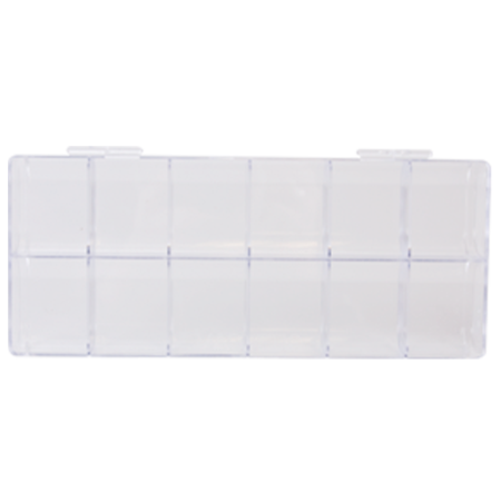 Empty Tip Box 12 Compartments