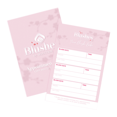 Blush Appointment Cards 50 pcs