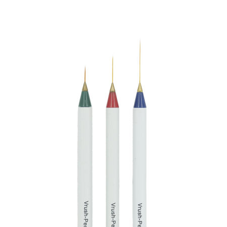 Vrush Nail Art Brushes 3 pcs