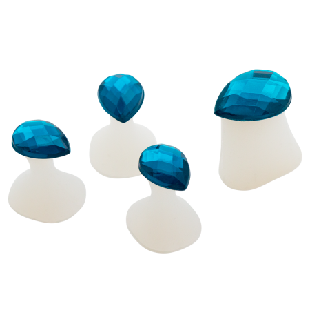 Bling Toe Separators Blue