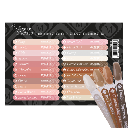 Colorpop Stickervel Blushes 231401 t/m 231425